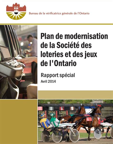 Société des loteries et des jeux de l'Ontario .